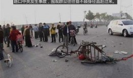 马路吃瓜被撞,一场悲剧引发的交通安全警示